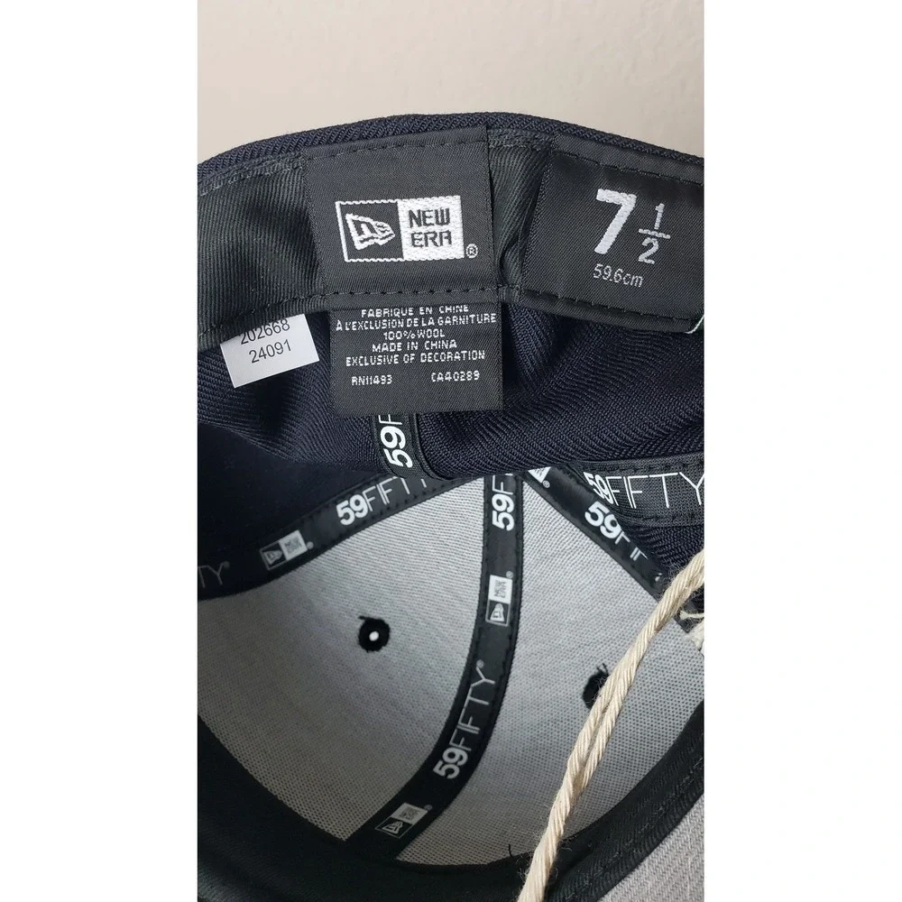 New Era Denim Tears African Diaspora Goods 59FIFTY Fitted Hat Navy Blue 7 1/2